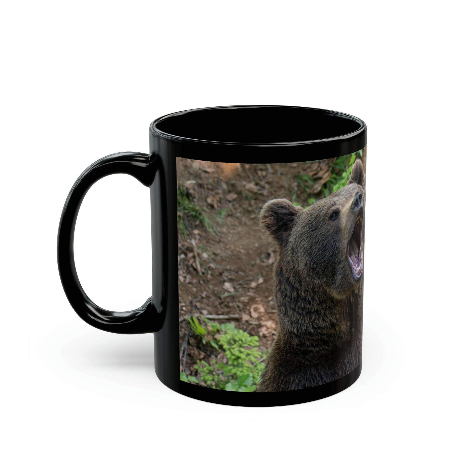 People ready ! bear11oz Black Mug (8218105577791)