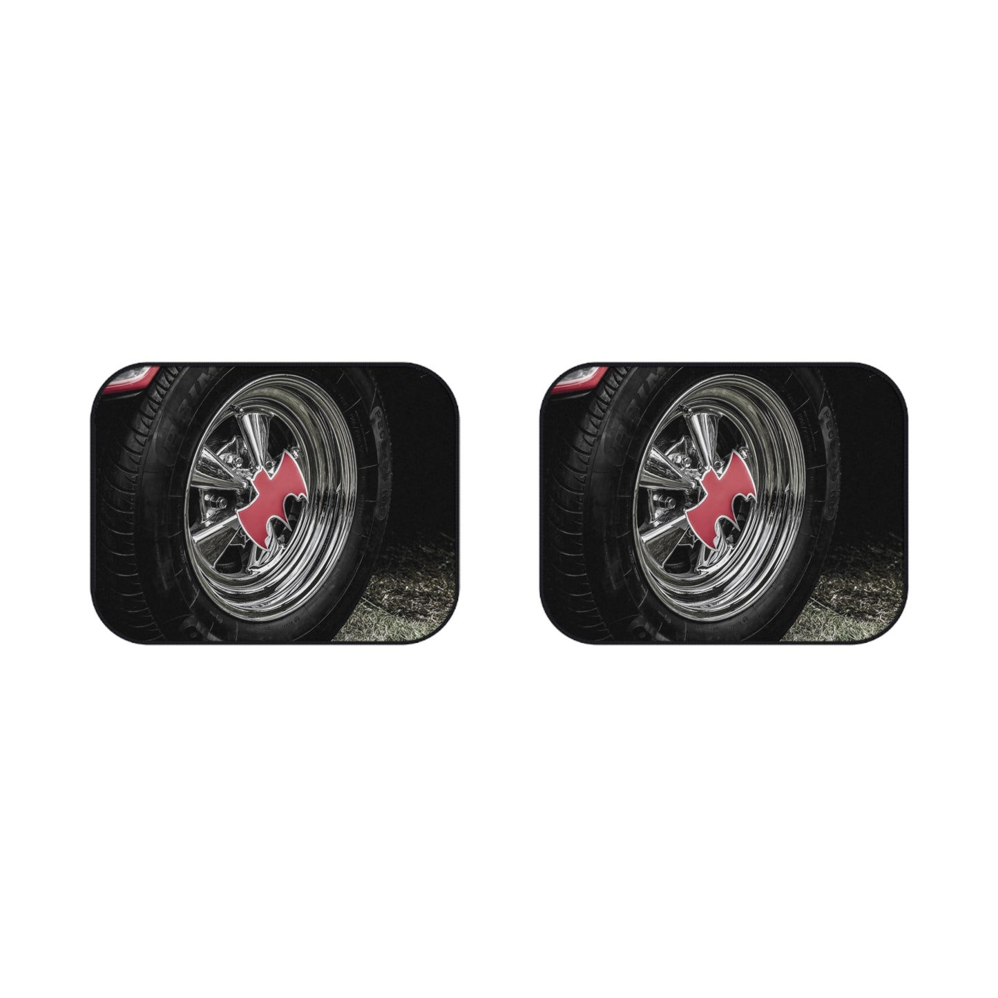 Batman rim  Car Mats (2x Rear) (9223396884799)