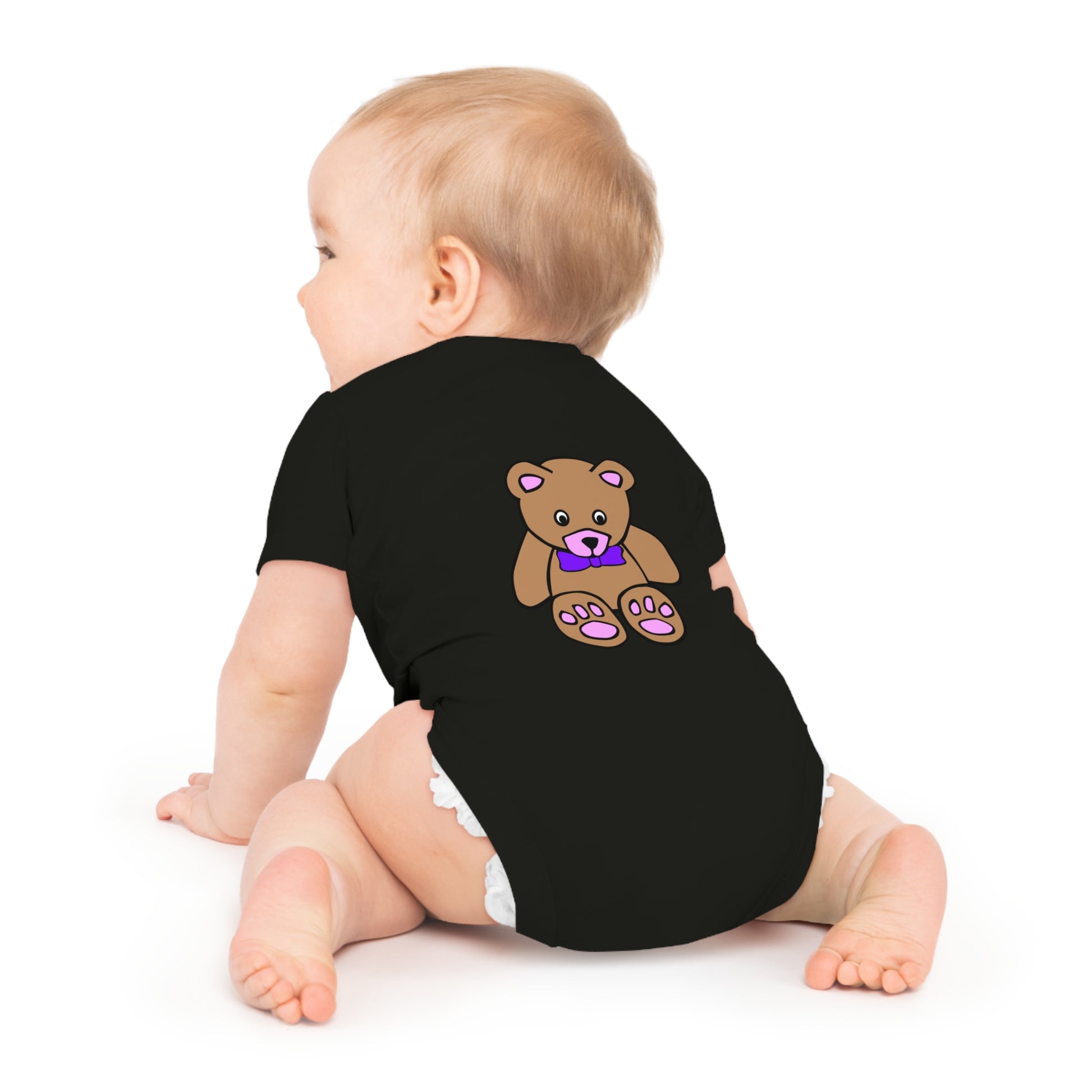 Baby Short Sleeve Bodysuit (9213356474687)