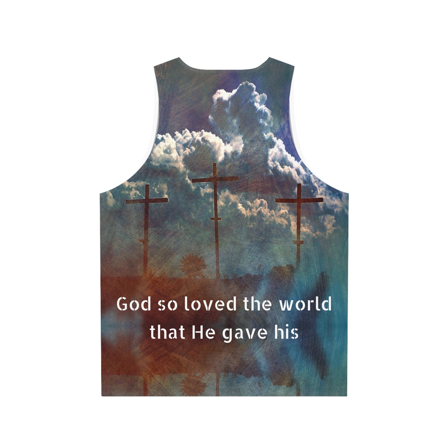 Only begotten son   Unisex Tank Top (AOP) (9222477414719)