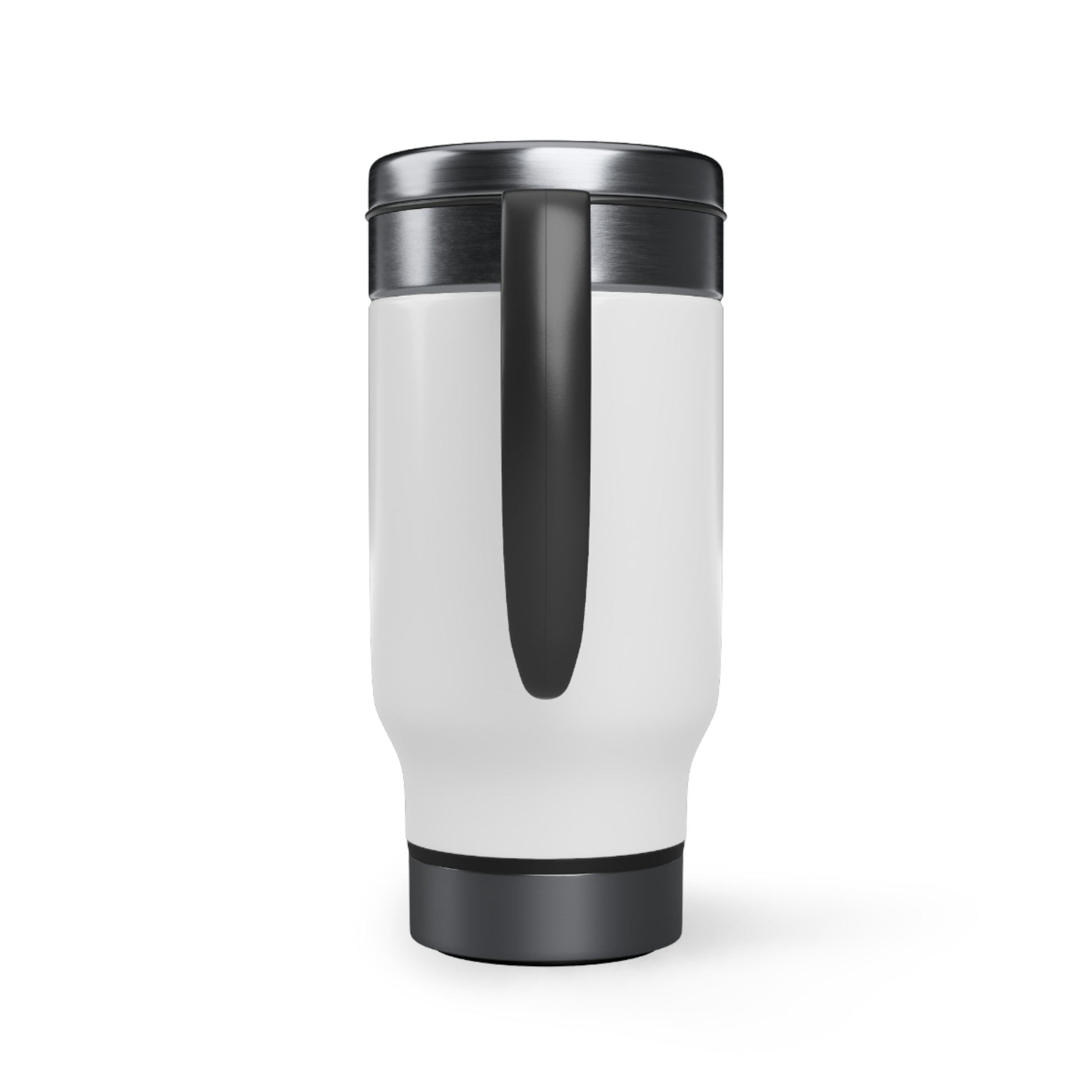 Stainless Steel Travel Mug with Handle, 14oz (9201368301887)