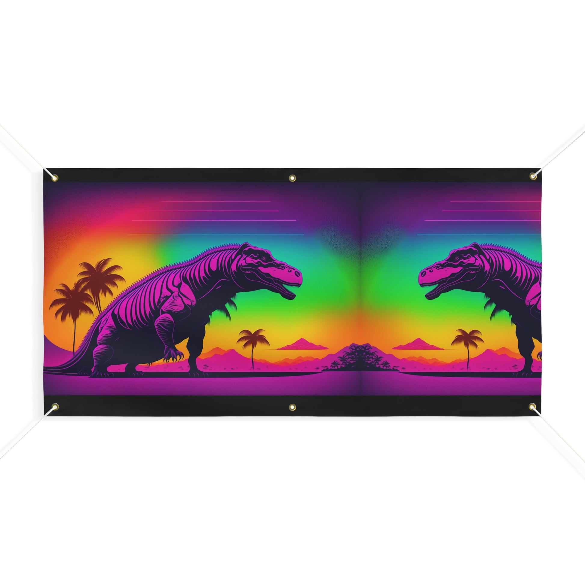 ocean sunset    Matte Banner (8534788964671)