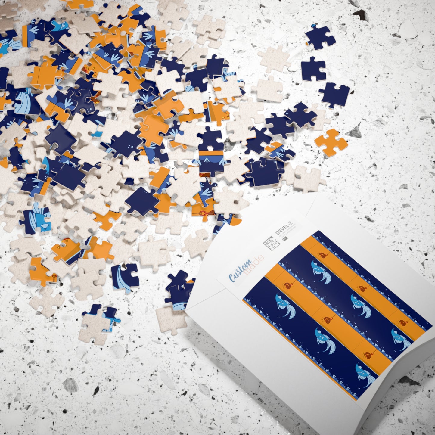 Worm on a hook     Puzzle (110, 252, 500, 1014-piece) (8542039081279)