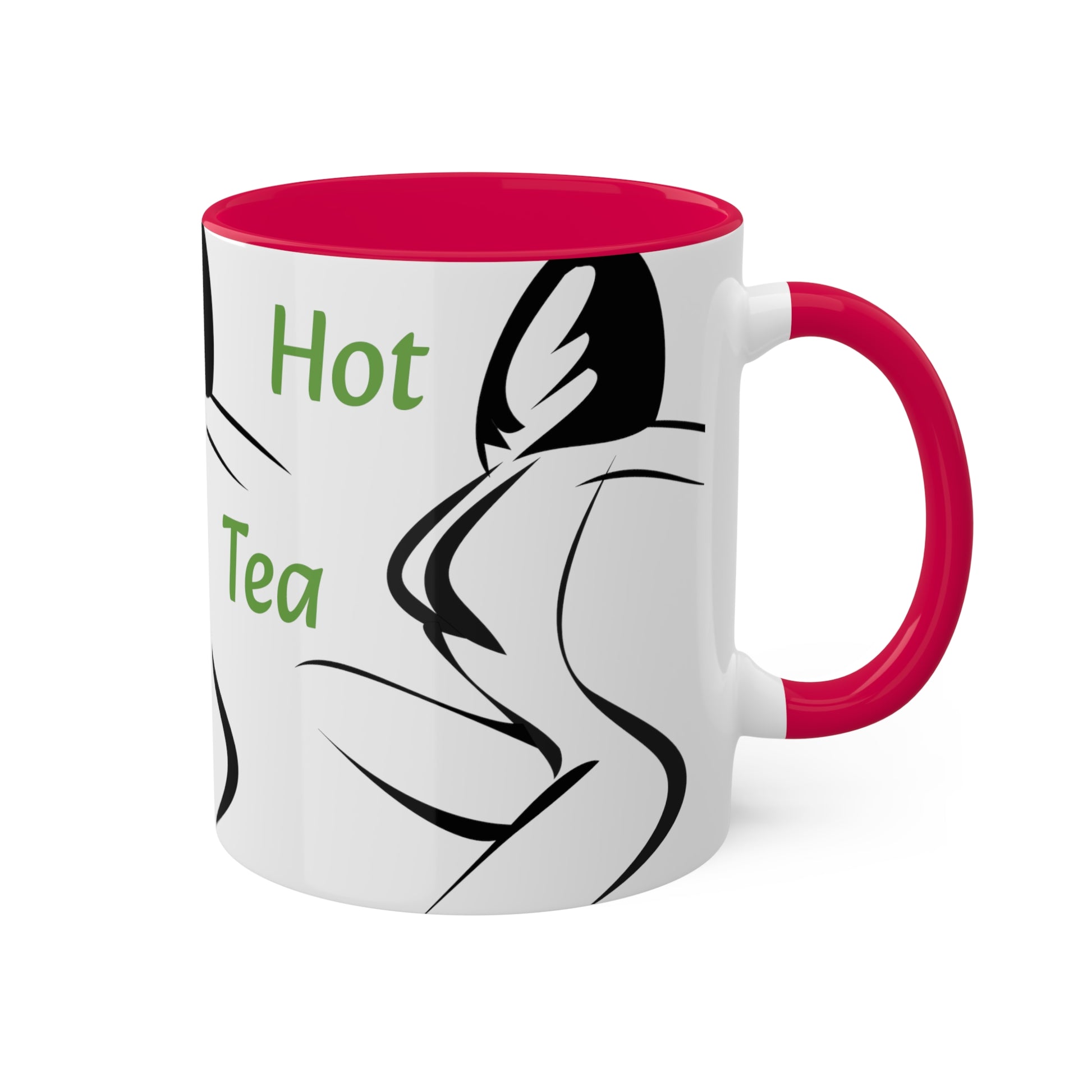 Hot Coffee Hot Tea     Colorful Mugs, 11oz (8543735447871)