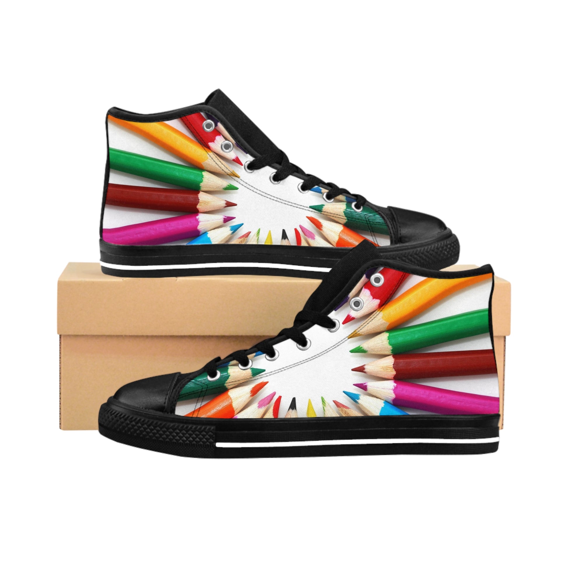 Pencils   Women's Classic Sneakers (8587743396159)