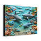 Canvas Gallery Wraps Ocean Clay Art Wall Decor (9726600708415)