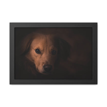 One eye dog    Framed Poster, Horizontal (8543794299199)