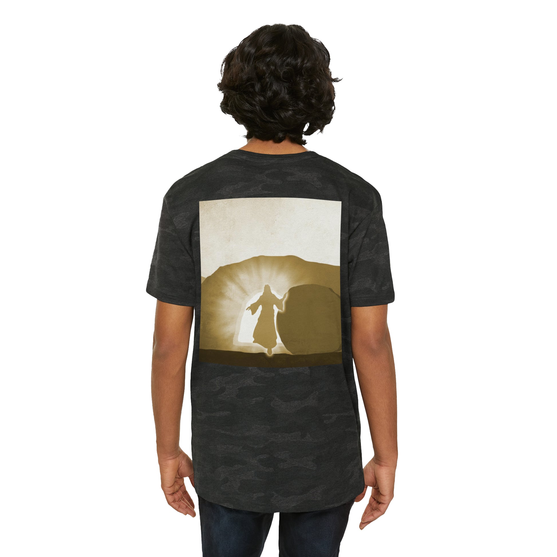 Lion cross     Men's Fine Jersey Tee (8540566880575)