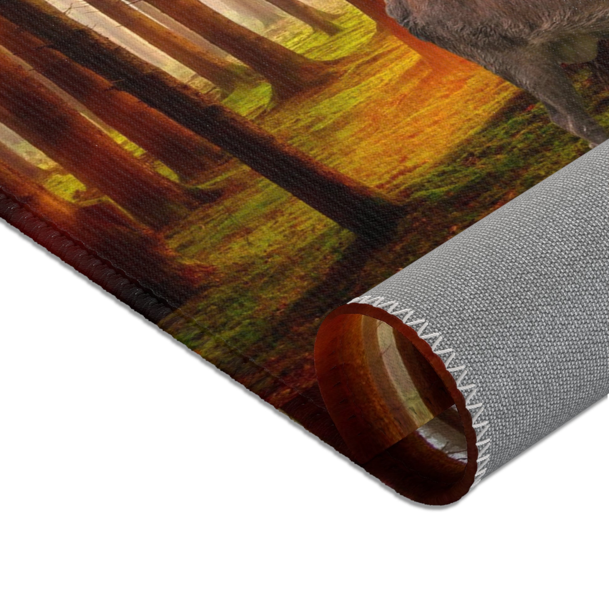 Elk and Cougar    Area Rugs (8543831195967)