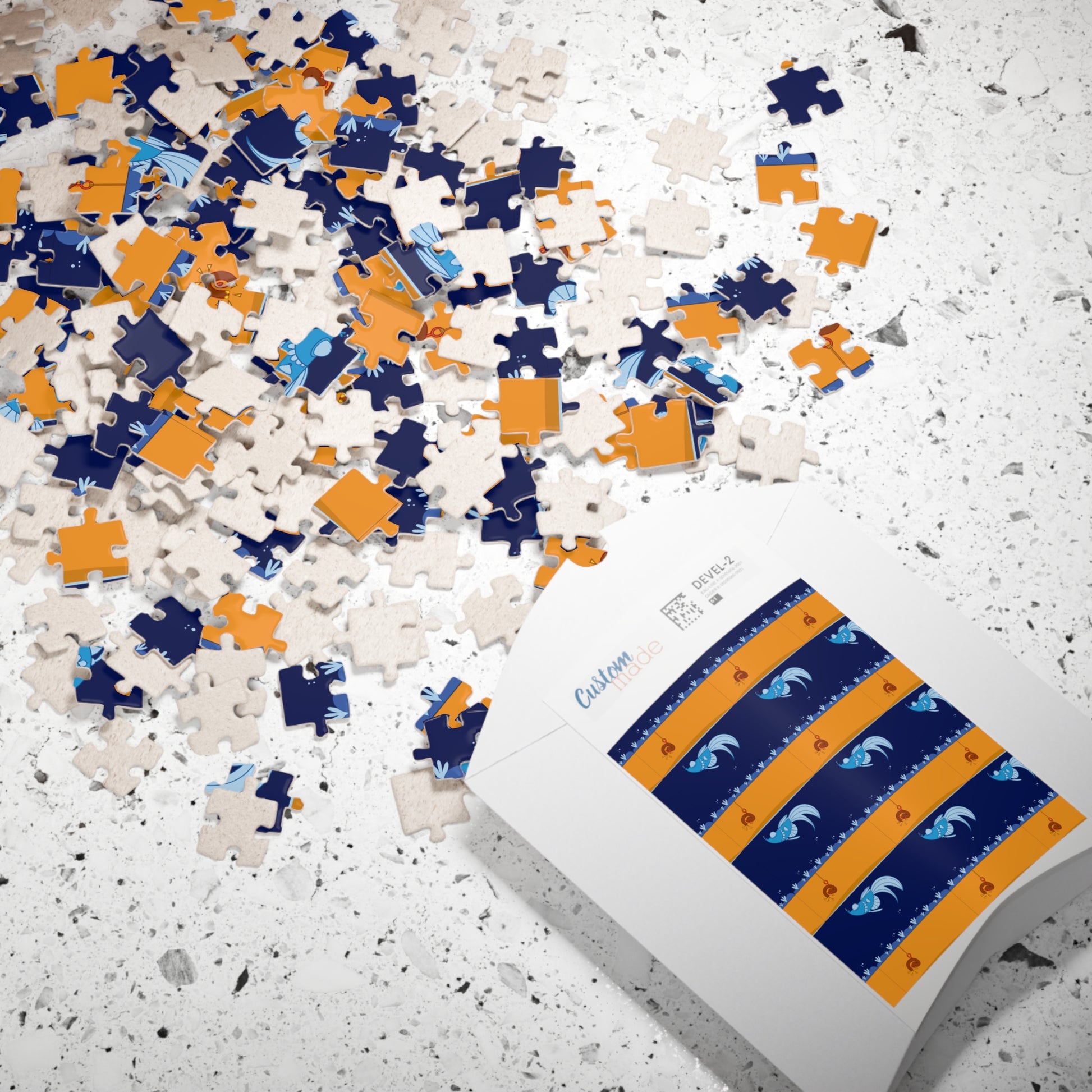 Worm on a hook     Puzzle (110, 252, 500, 1014-piece) (8542039081279)