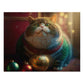 Christmas cat   Jigsaw Puzzle (30, 110, 252, 500,1000-Piece) (8540605546815)