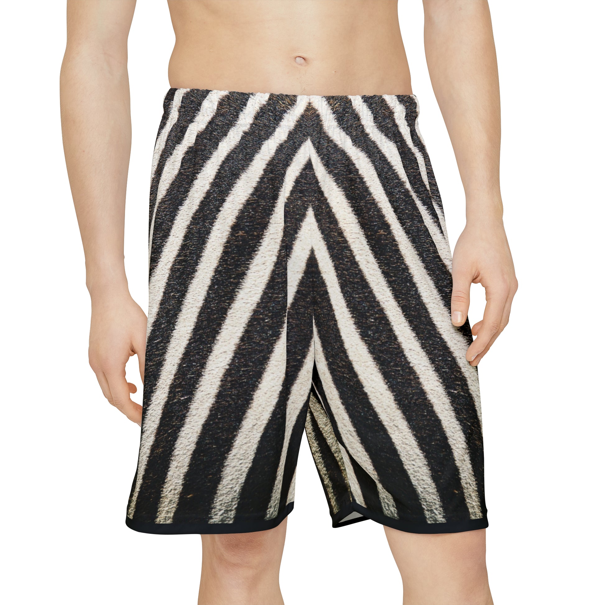 Men’s Sports Shorts   Zebra(AOP) (9213352608063)