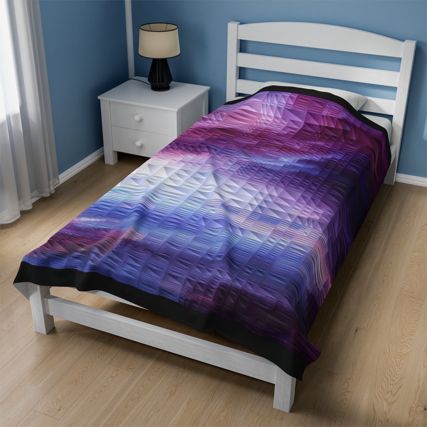 Spectrum              Velveteen Plush Blanket (8543832703295)