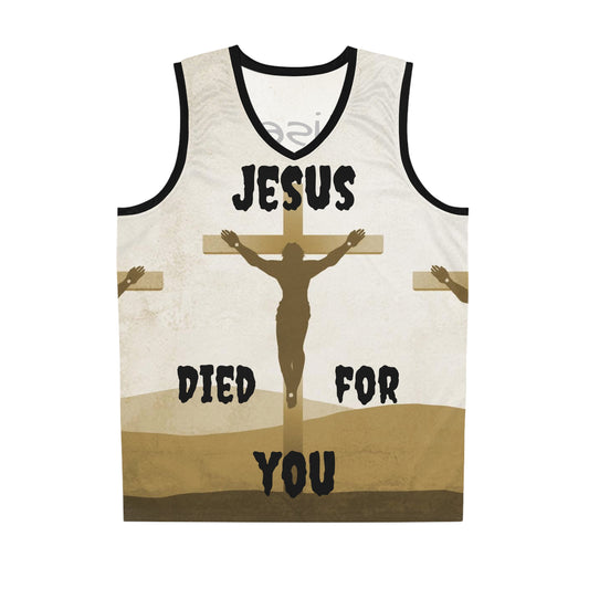 Basketball Jersey Jesus on cross (8537712197951)
