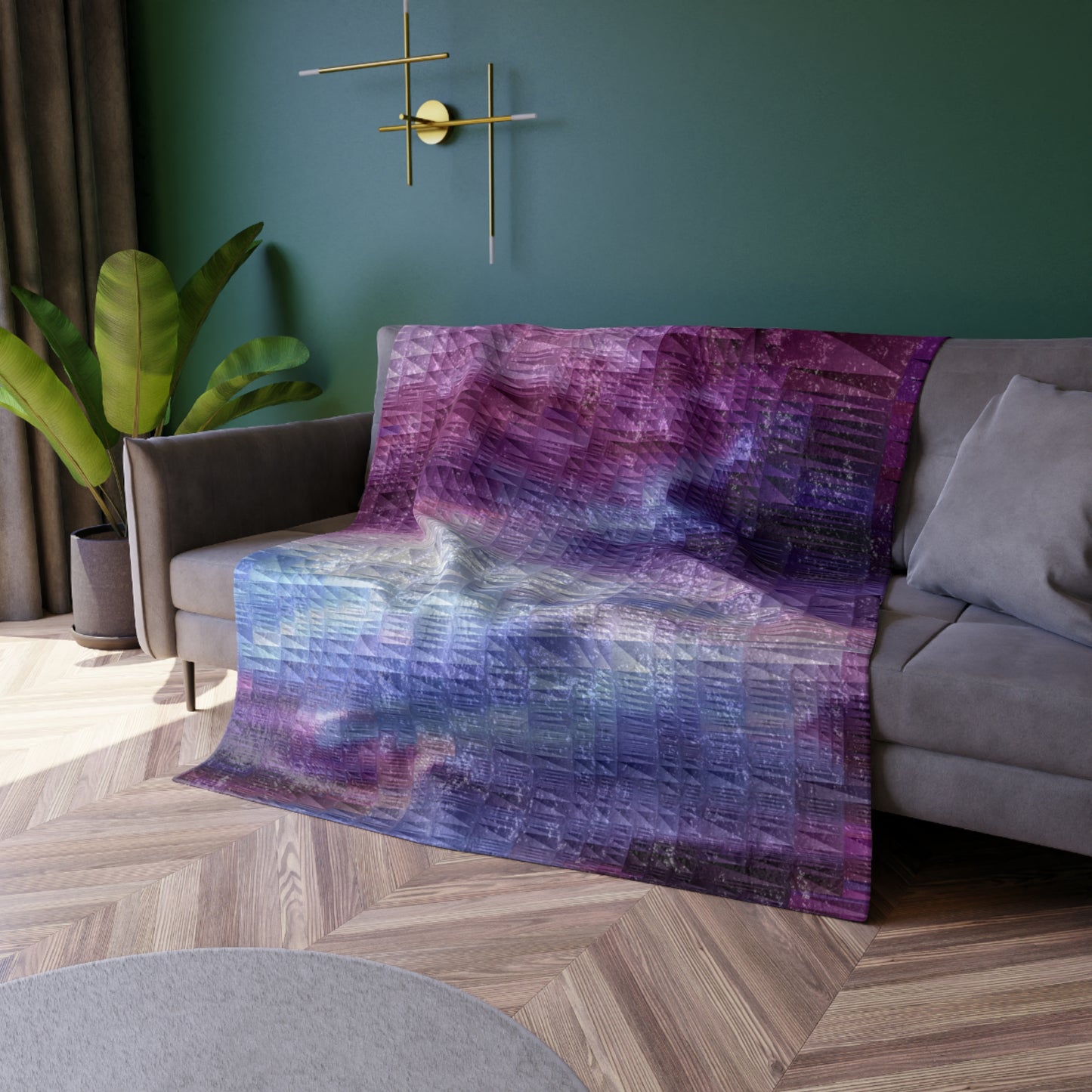 Spectrum    Crushed Velvet Blanket (8542013718847)