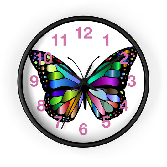Butterfly    Wall clock (8541954769215)