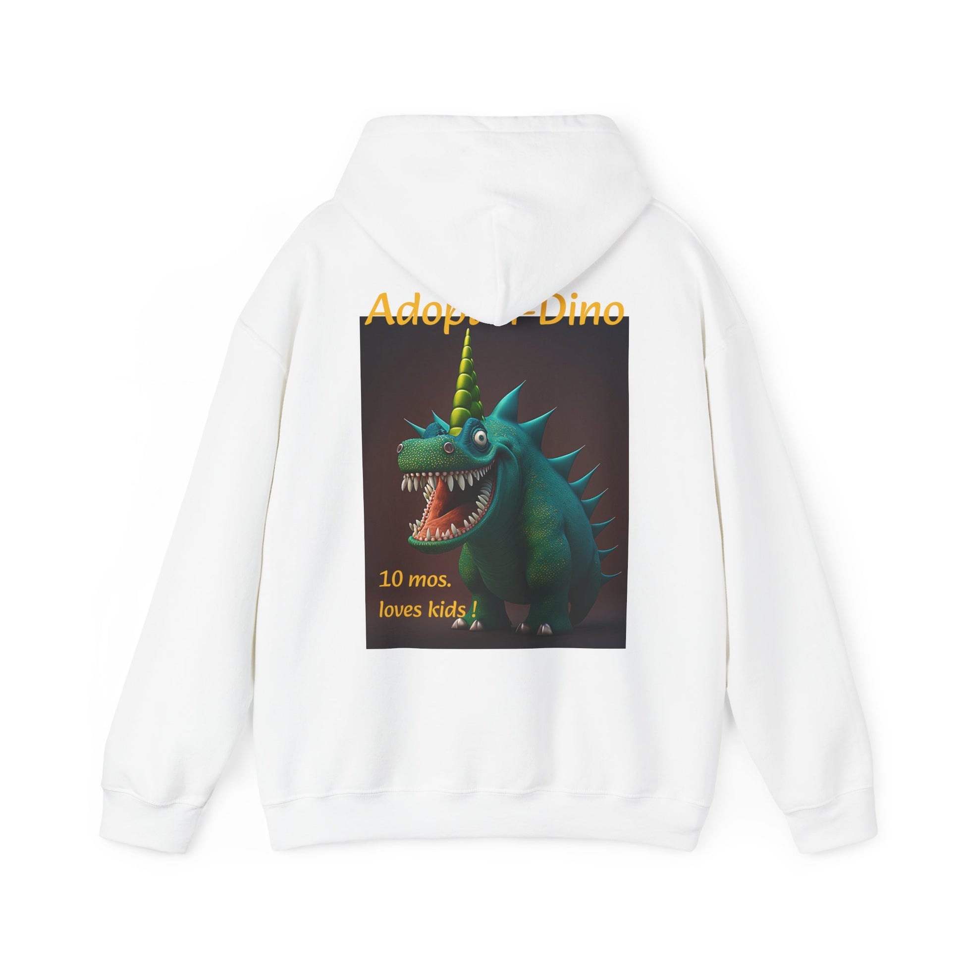 Adopt a Dino                                 Aqeaus    Unisex Heavy Blend™ Hooded Sweatshirt (9225251455295)