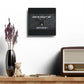 Acrylic Wall Clock (9645645857087)