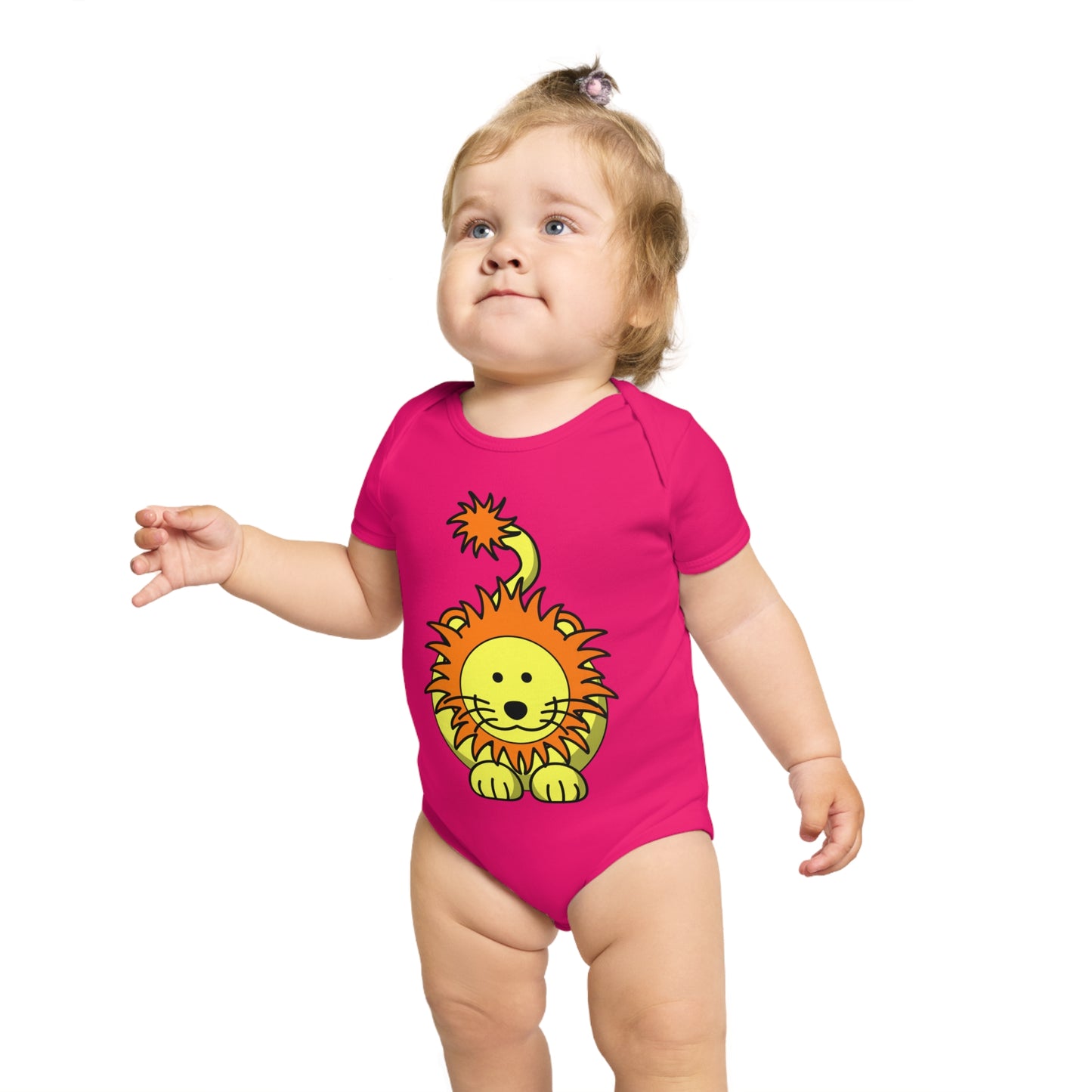 Short Sleeve Baby Bodysuit (9213357556031)