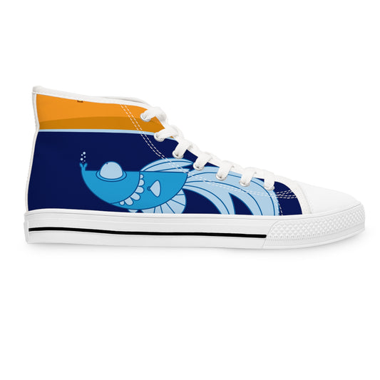 Fish                   Women's High Top Sneakers (8541960044863)