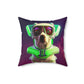 Spun Polyester Square Pillow (8927785943359)