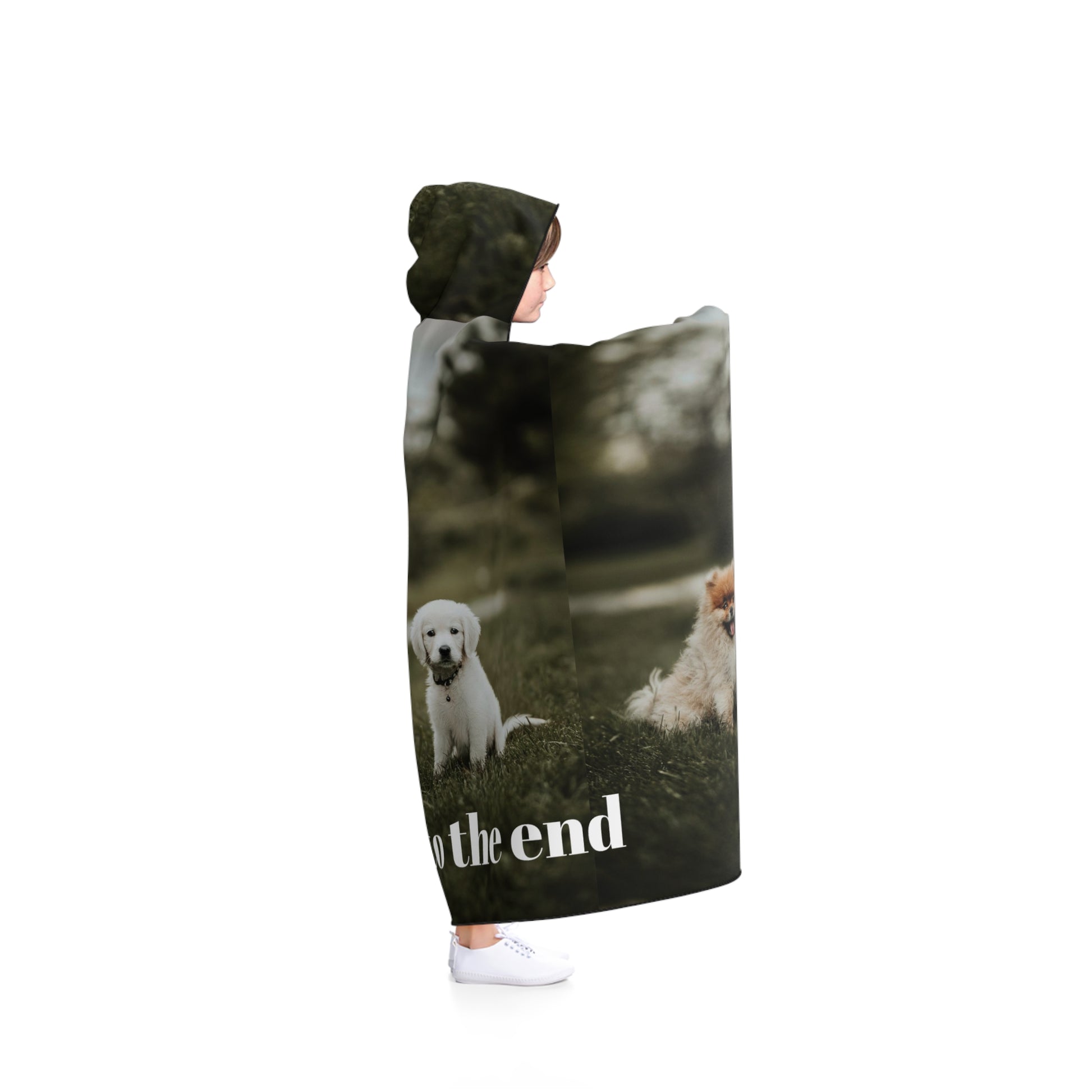 Hooded Blanket Friends to the end (8534827270463)