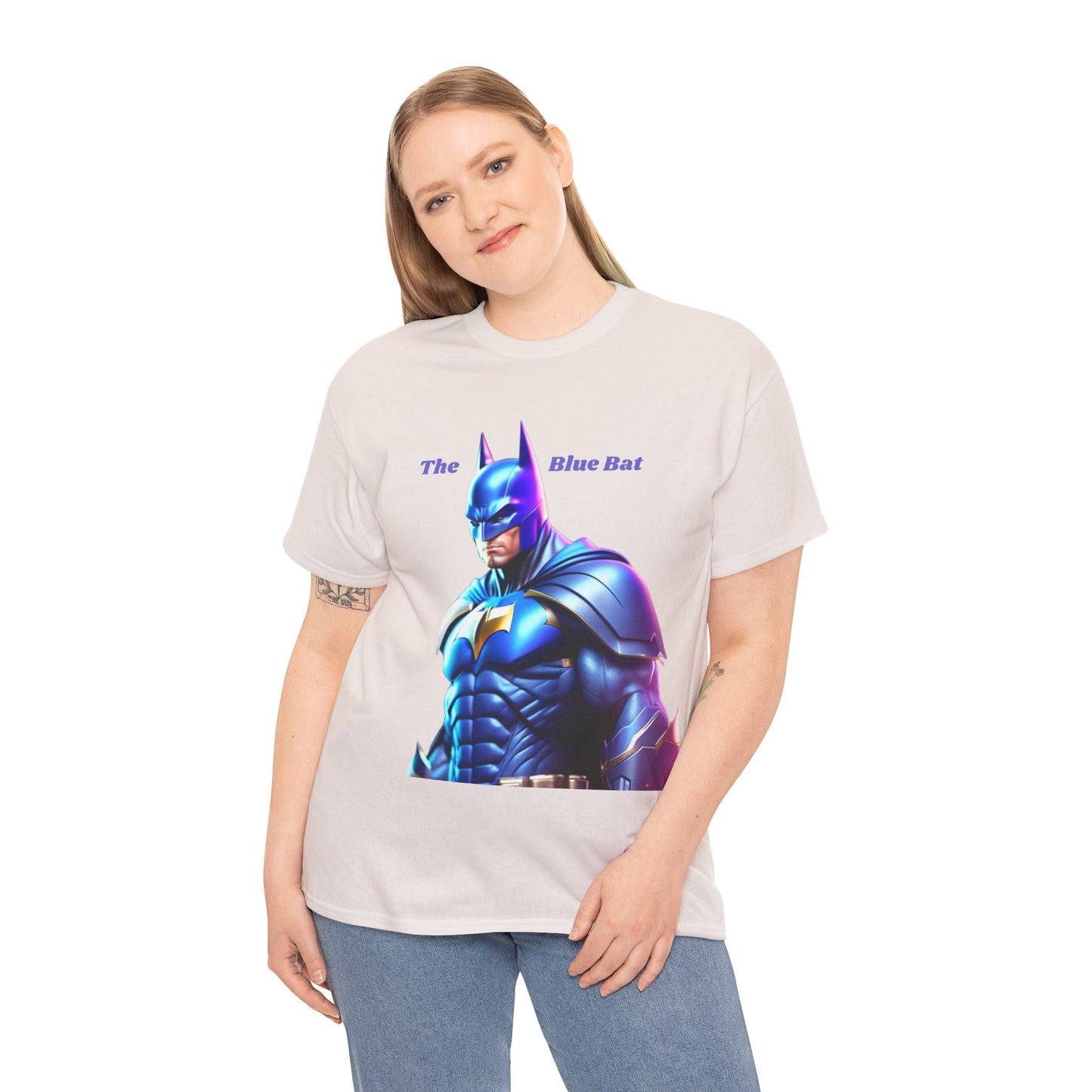 The Blue Bat   Unisex Heavy Cotton Tee (9002923589951)