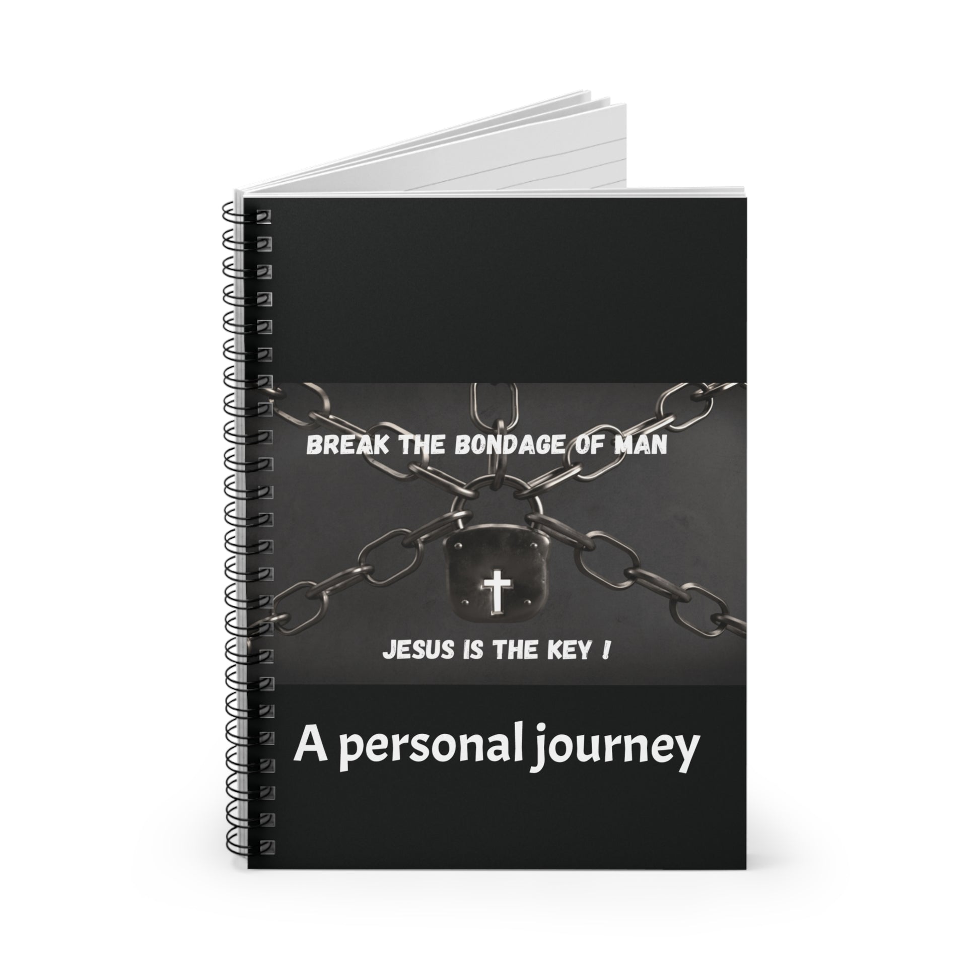 Spiral Notebook Bondage of man (9645673513279)