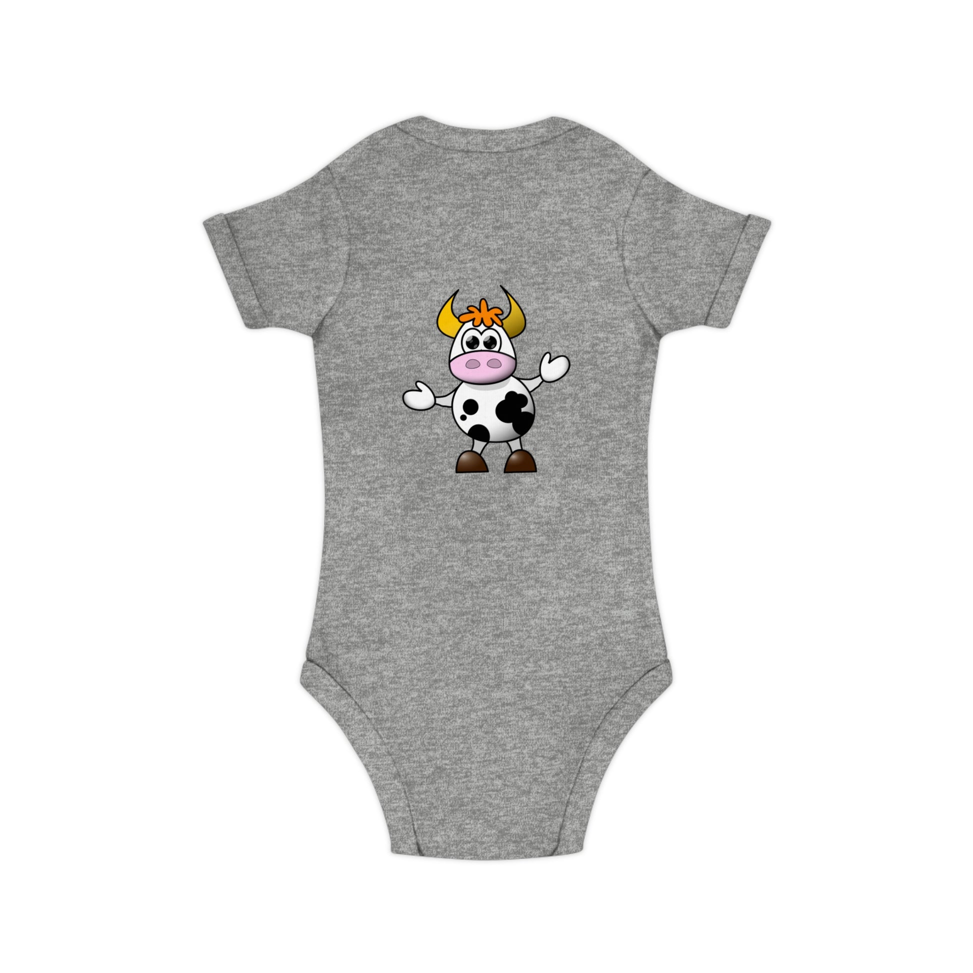 Combed Cotton Baby Bodysuit (9213357261119)