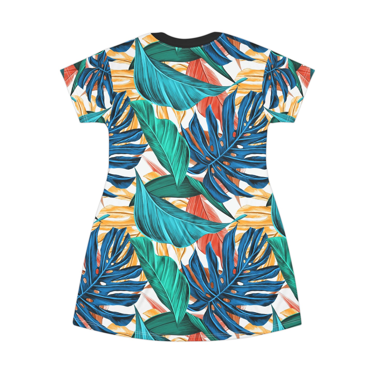 All Over Print T-Shirt Dress (9205592129855)
