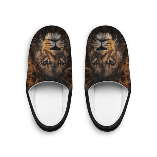 Lion    Men's Indoor Slippers (8541984457023)