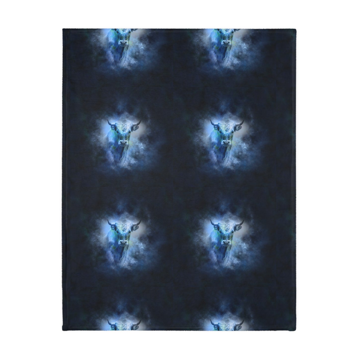 Taurus                 Velveteen Minky Blanket (Two-sided print) (8543813927231)