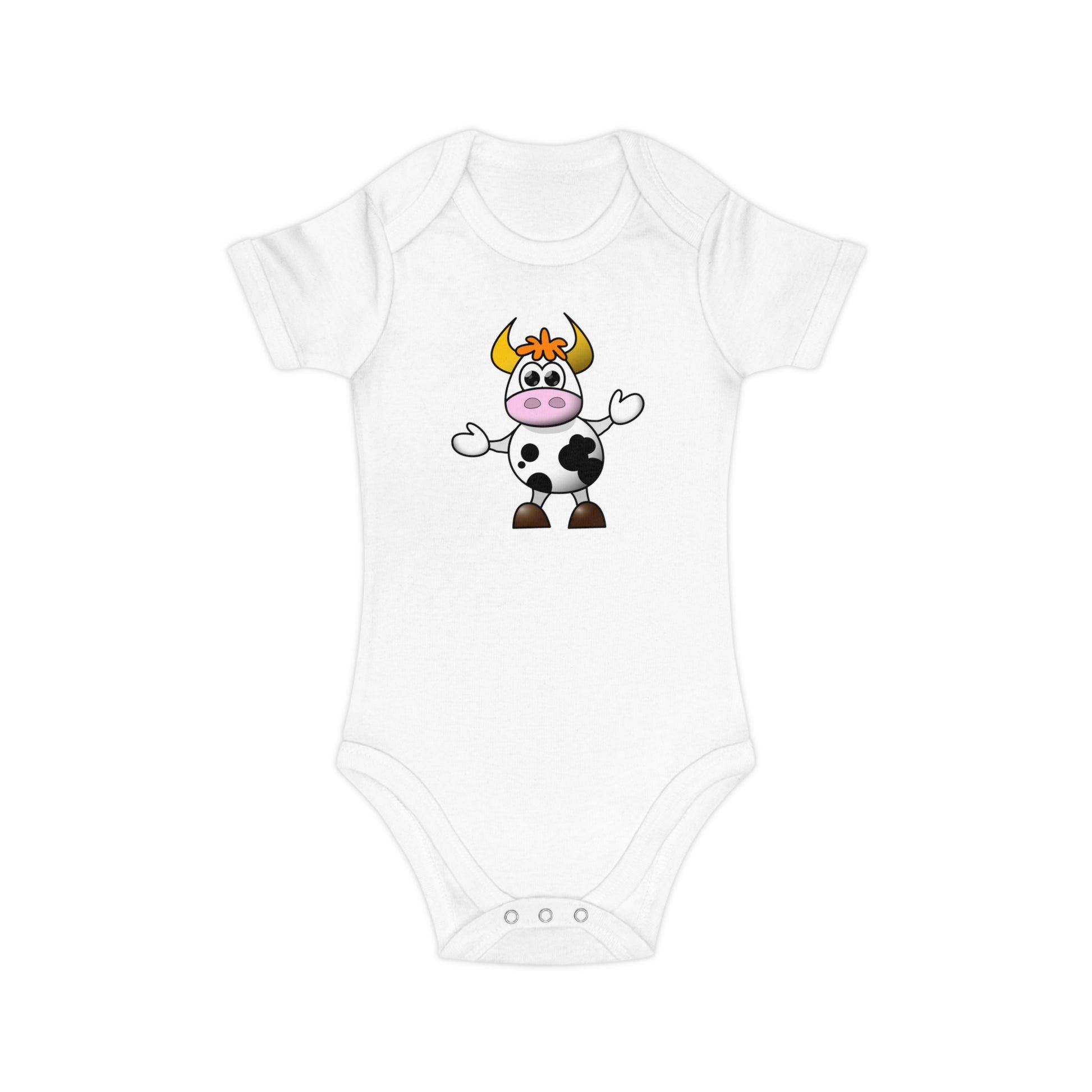 Combed Cotton Baby Bodysuit (9213357261119)