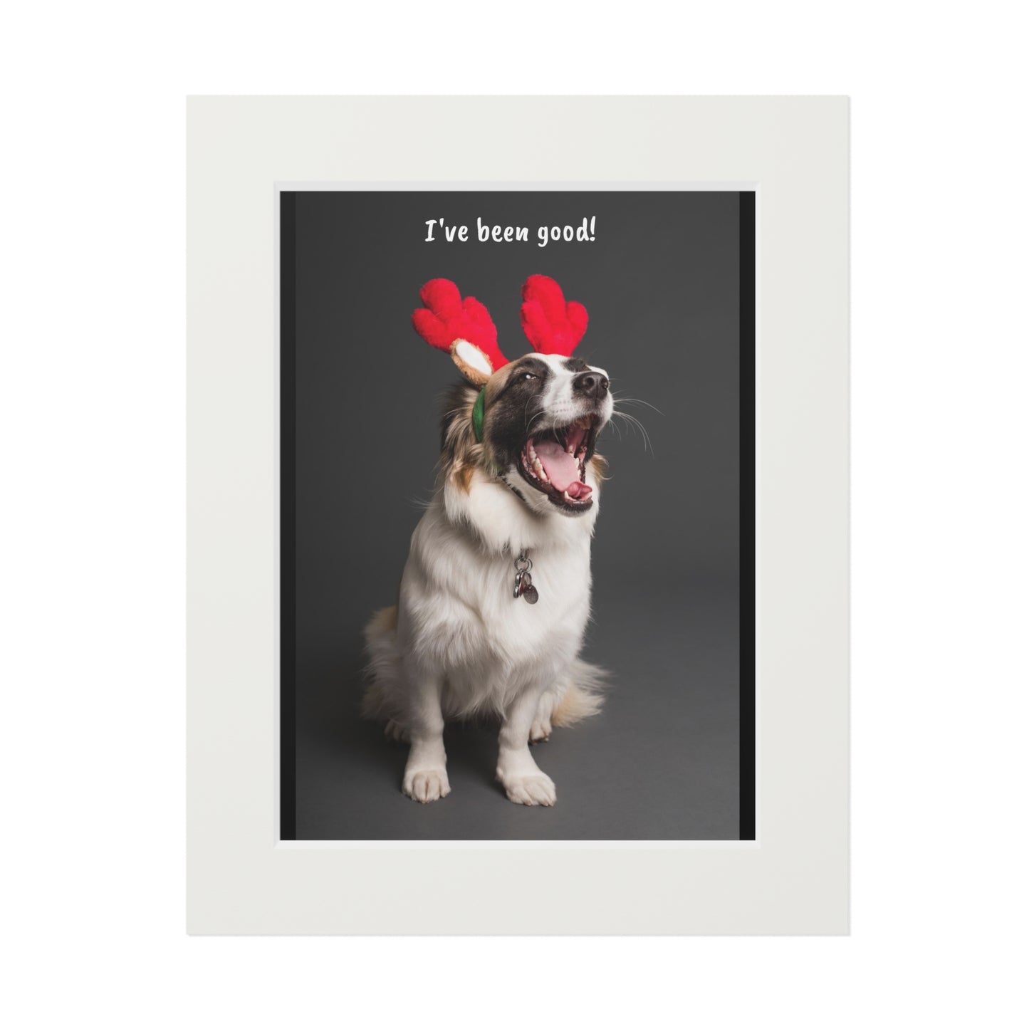 I've been good ! -Fine Art Prints (Passepartout Paper Frame) (8196398481727)