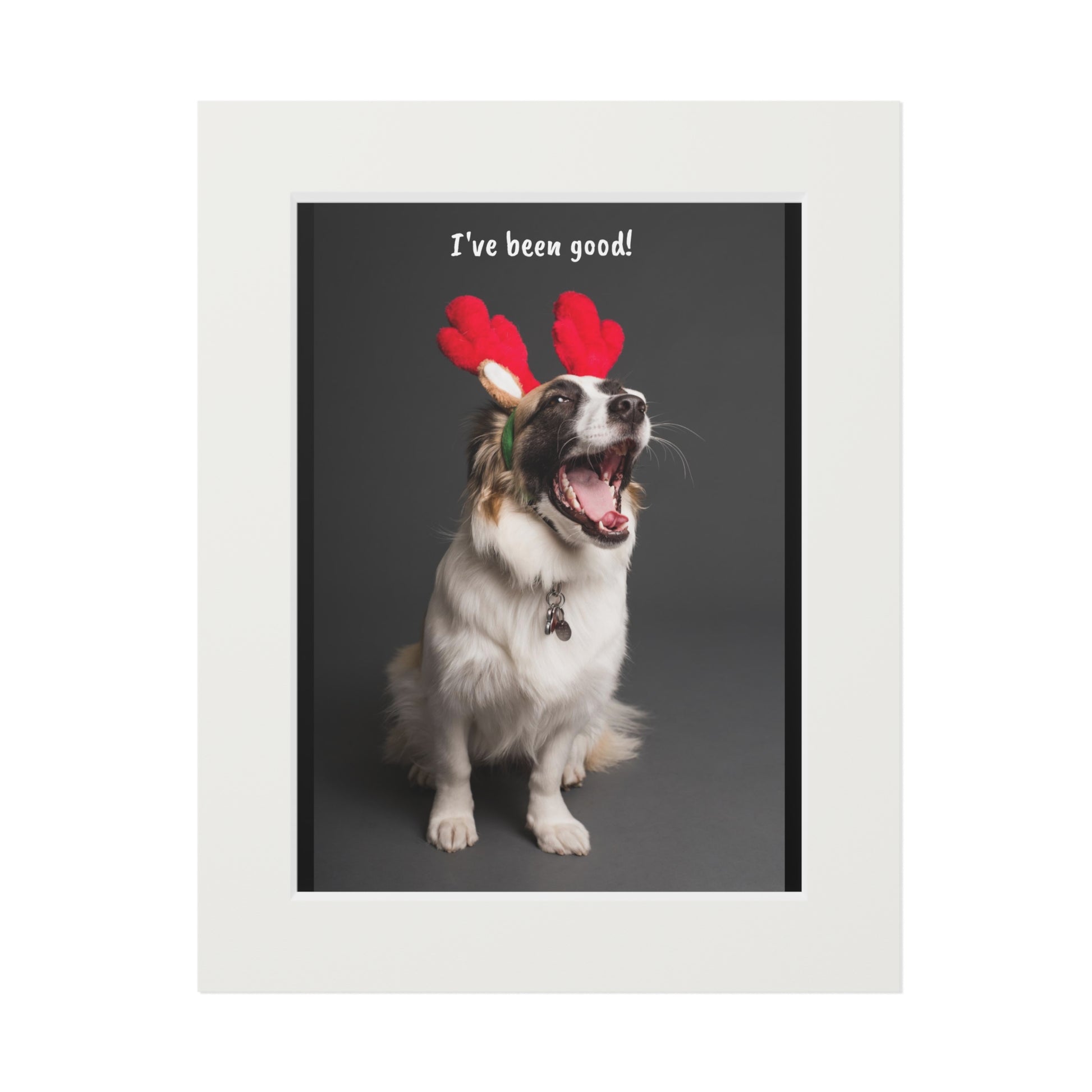 I've been good ! -Fine Art Prints (Passepartout Paper Frame) (8196398481727)