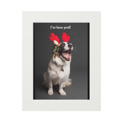 I've been good ! -Fine Art Prints (Passepartout Paper Frame) (8196398481727)