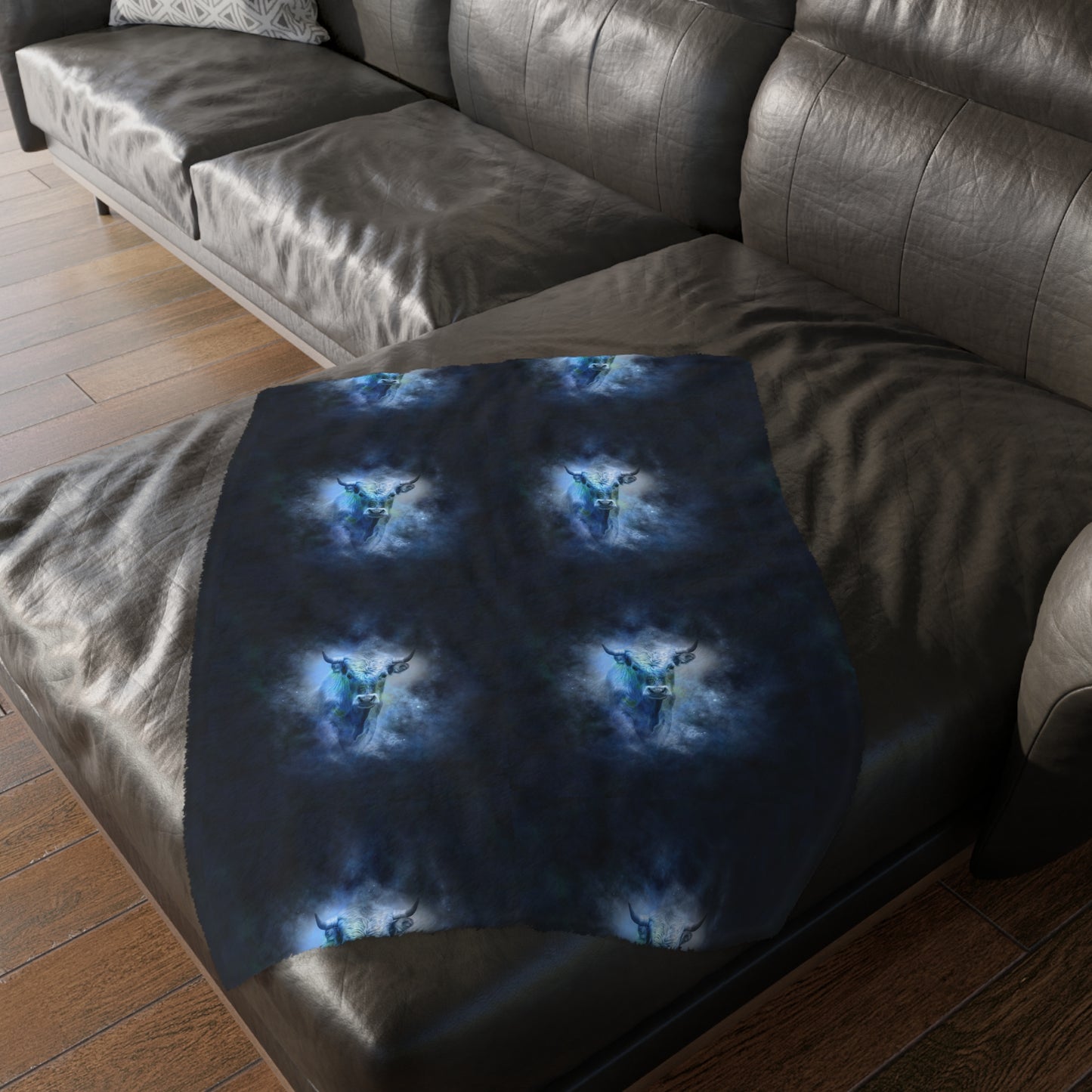 Taurus                 Velveteen Minky Blanket (Two-sided print) (8543813927231)