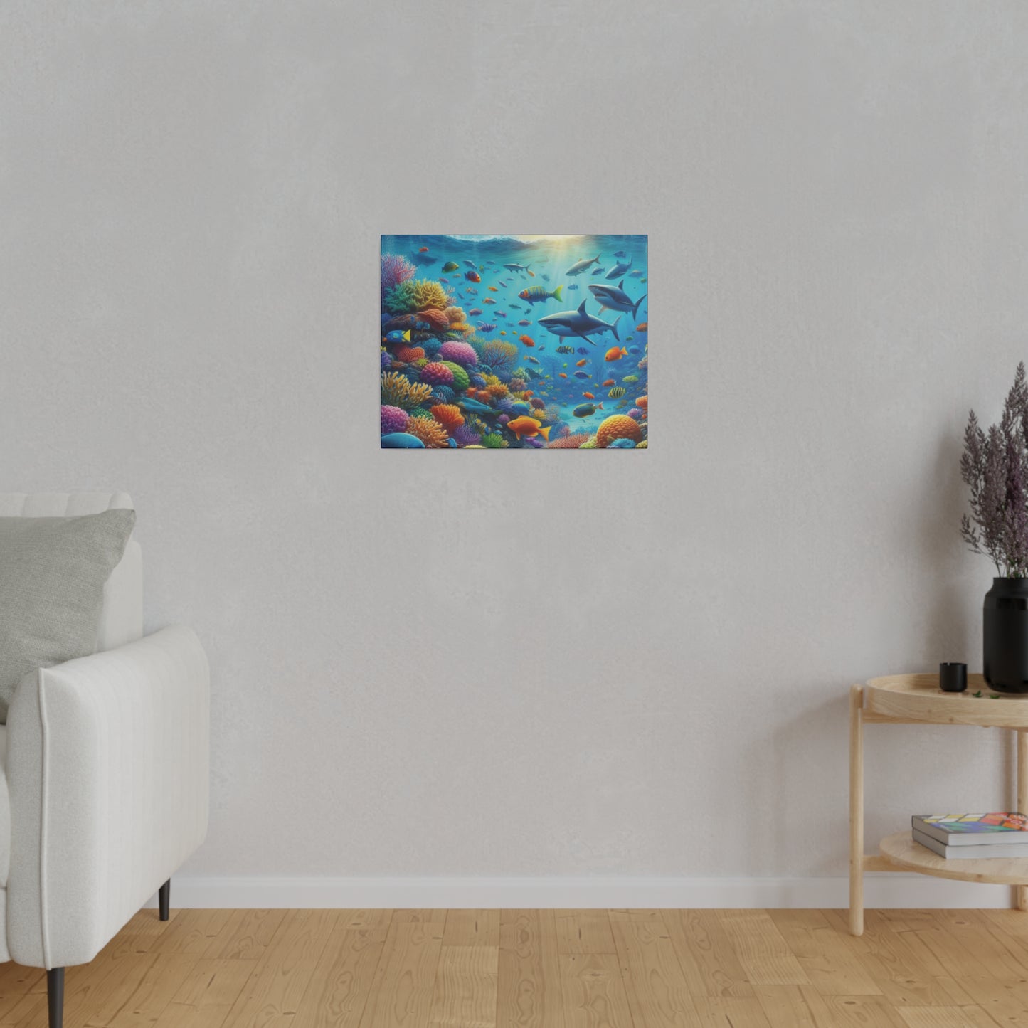 Canvas Wall Art Ocean View Matte (9726628167999)