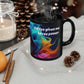 Colorfull horse -11oz Black Mug (8218108231999)