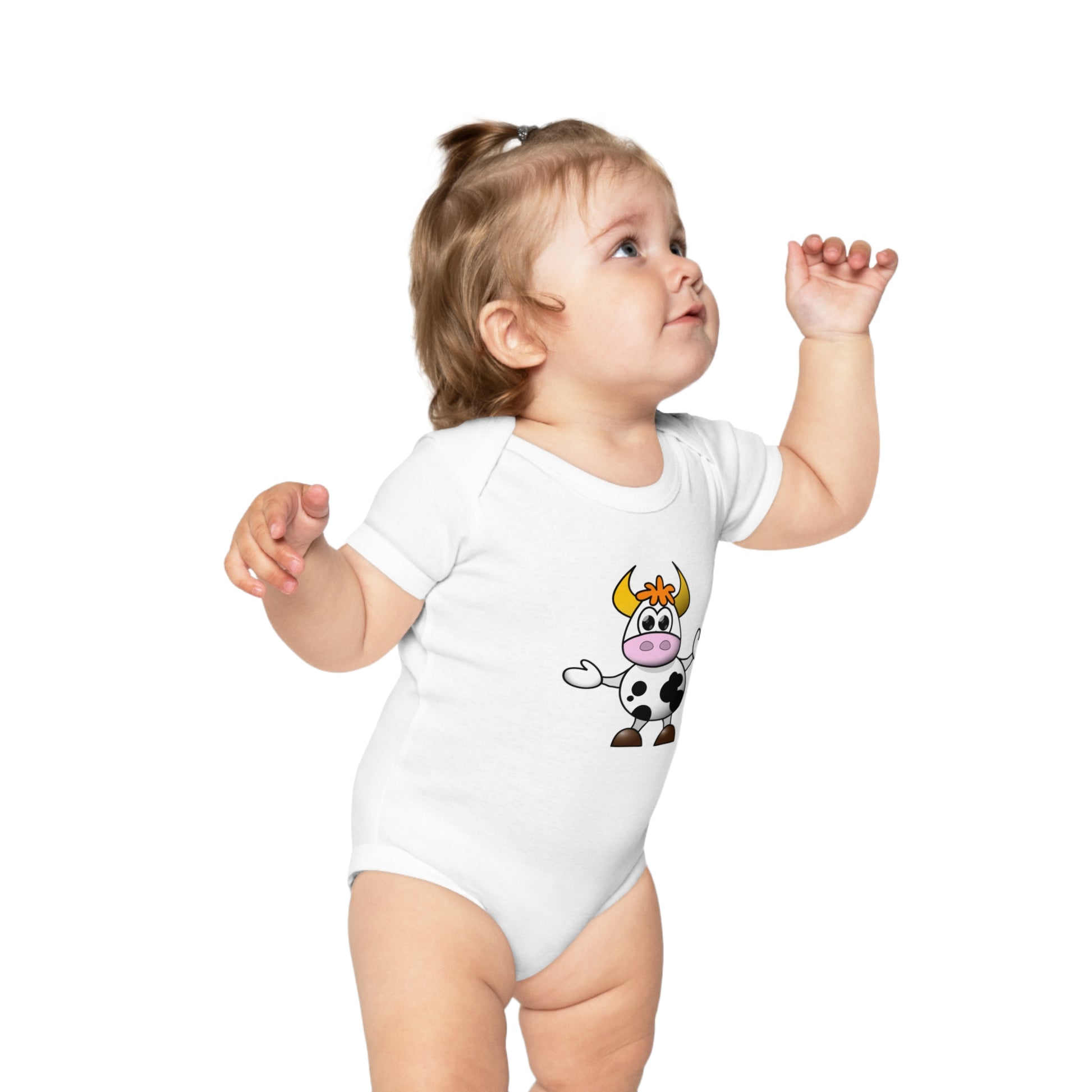 Combed Cotton Baby Bodysuit (9213357261119)