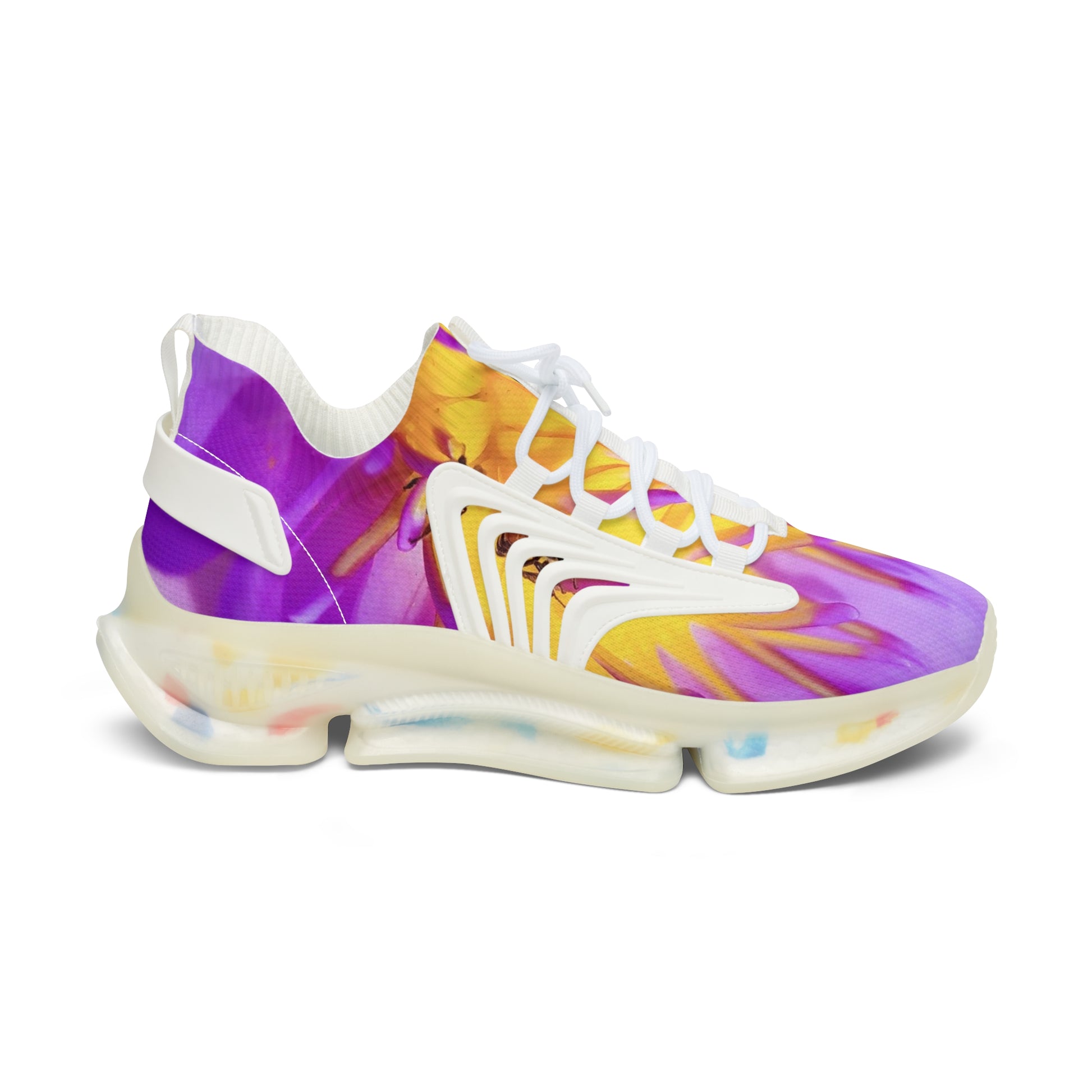 Flower    Women's Mesh Sneakers (8541956636991)