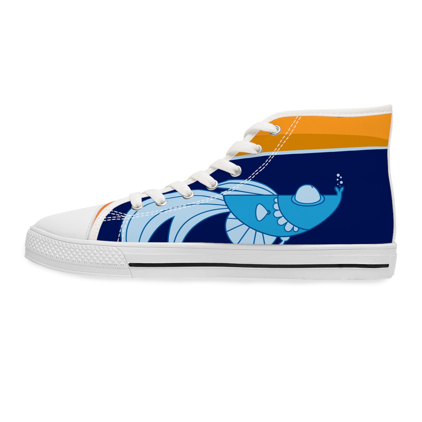 Fish                   Women's High Top Sneakers (8541960044863)