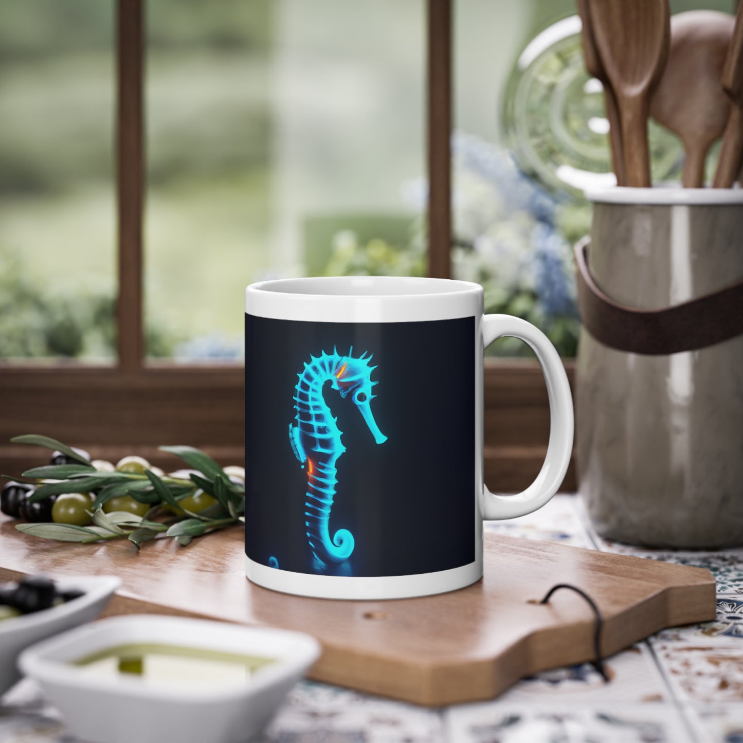Sea Horse      Standard Mug, 11oz (8543824478527)