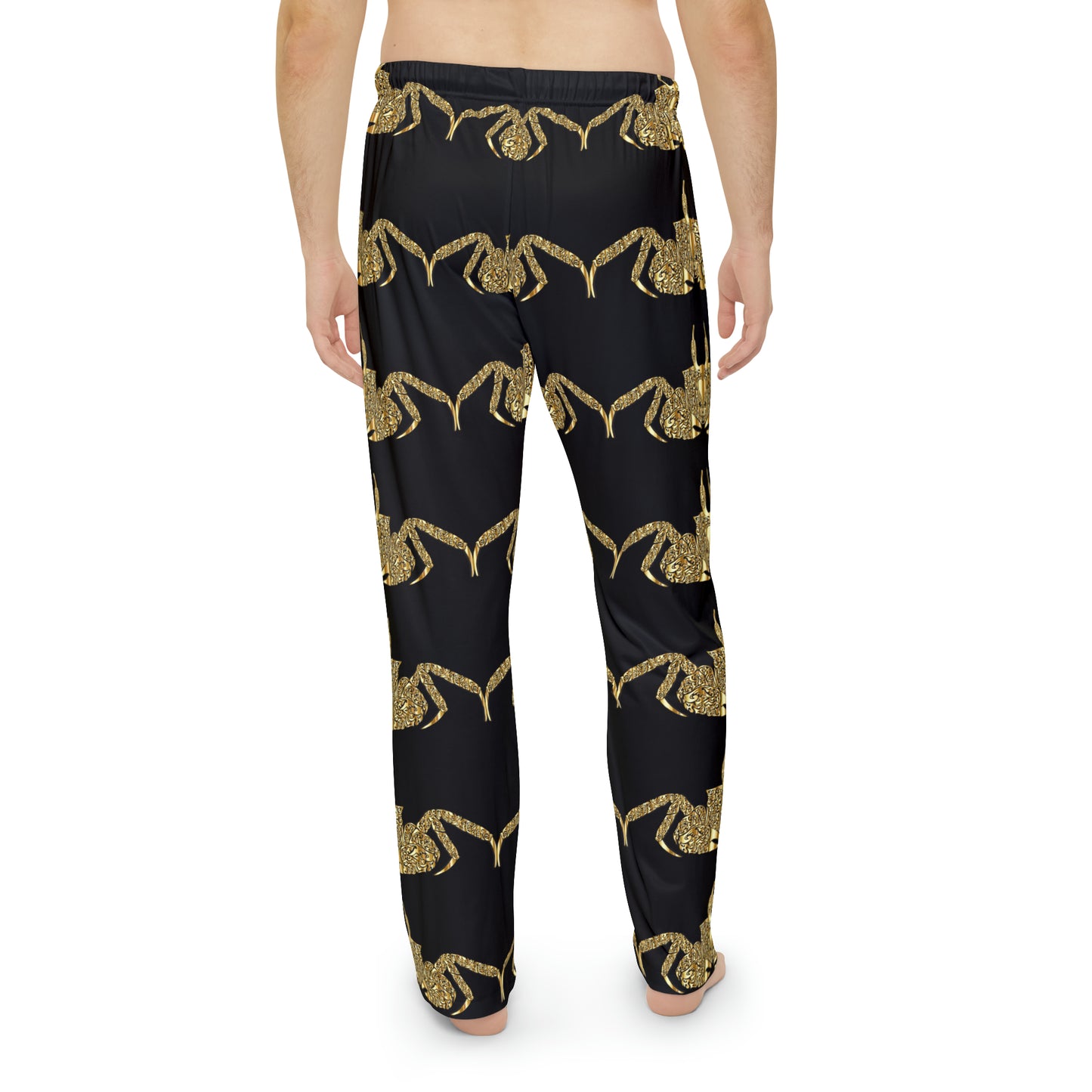 Golden crab  - Men's Pajama Pants (8196369744191)