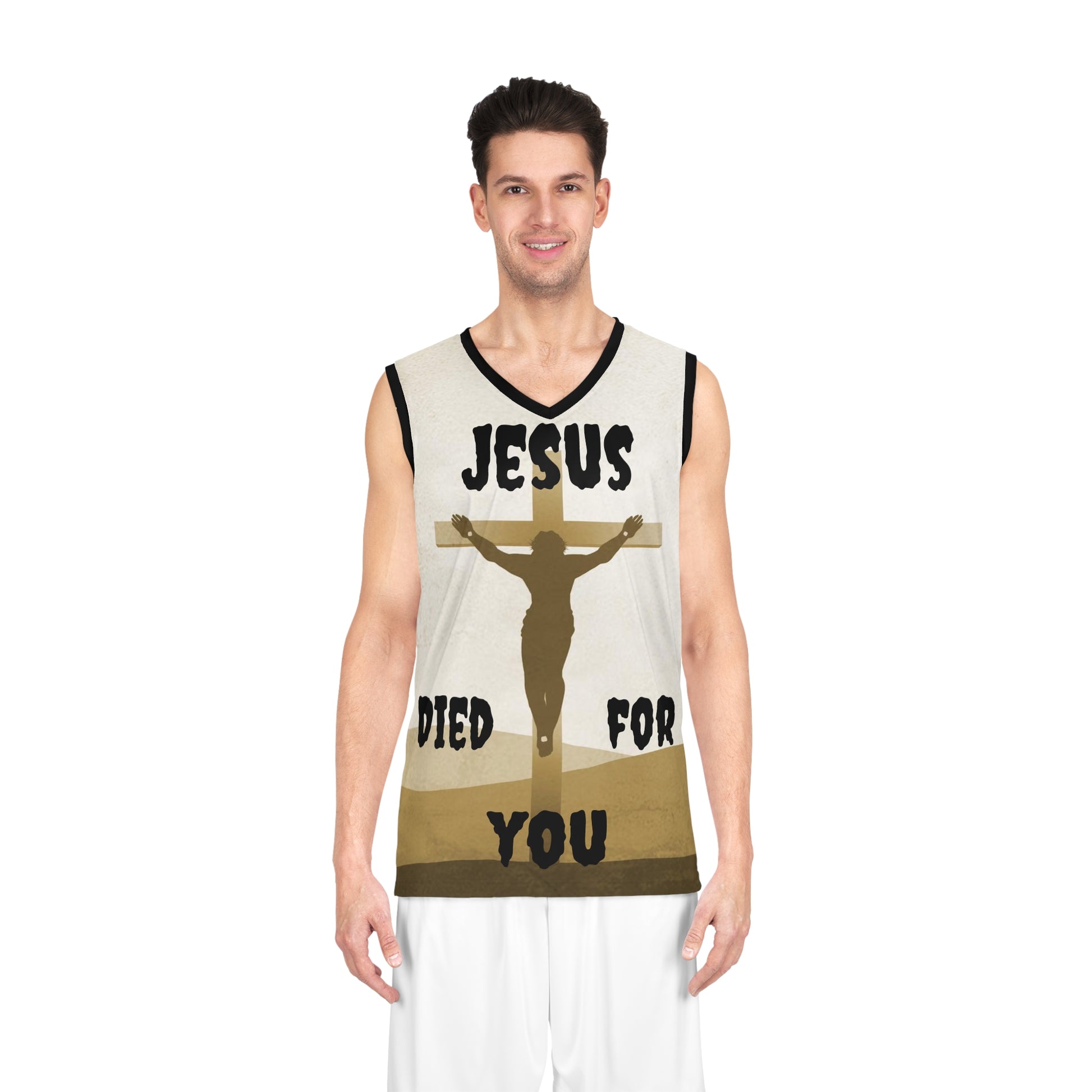 Basketball Jersey Jesus on cross (8537712197951)