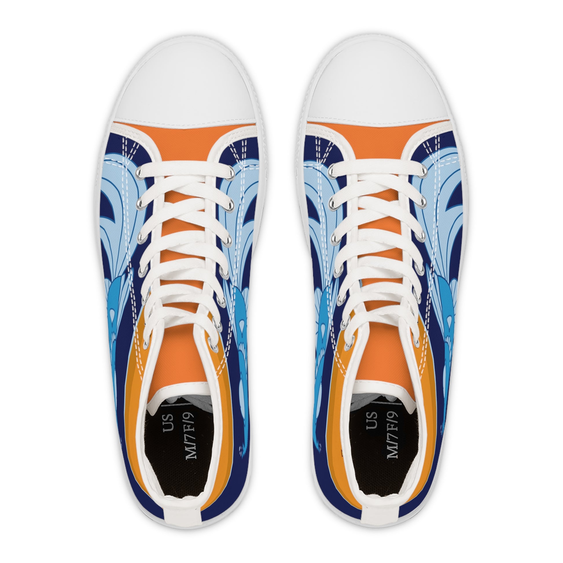 Fish                   Women's High Top Sneakers (8541960044863)