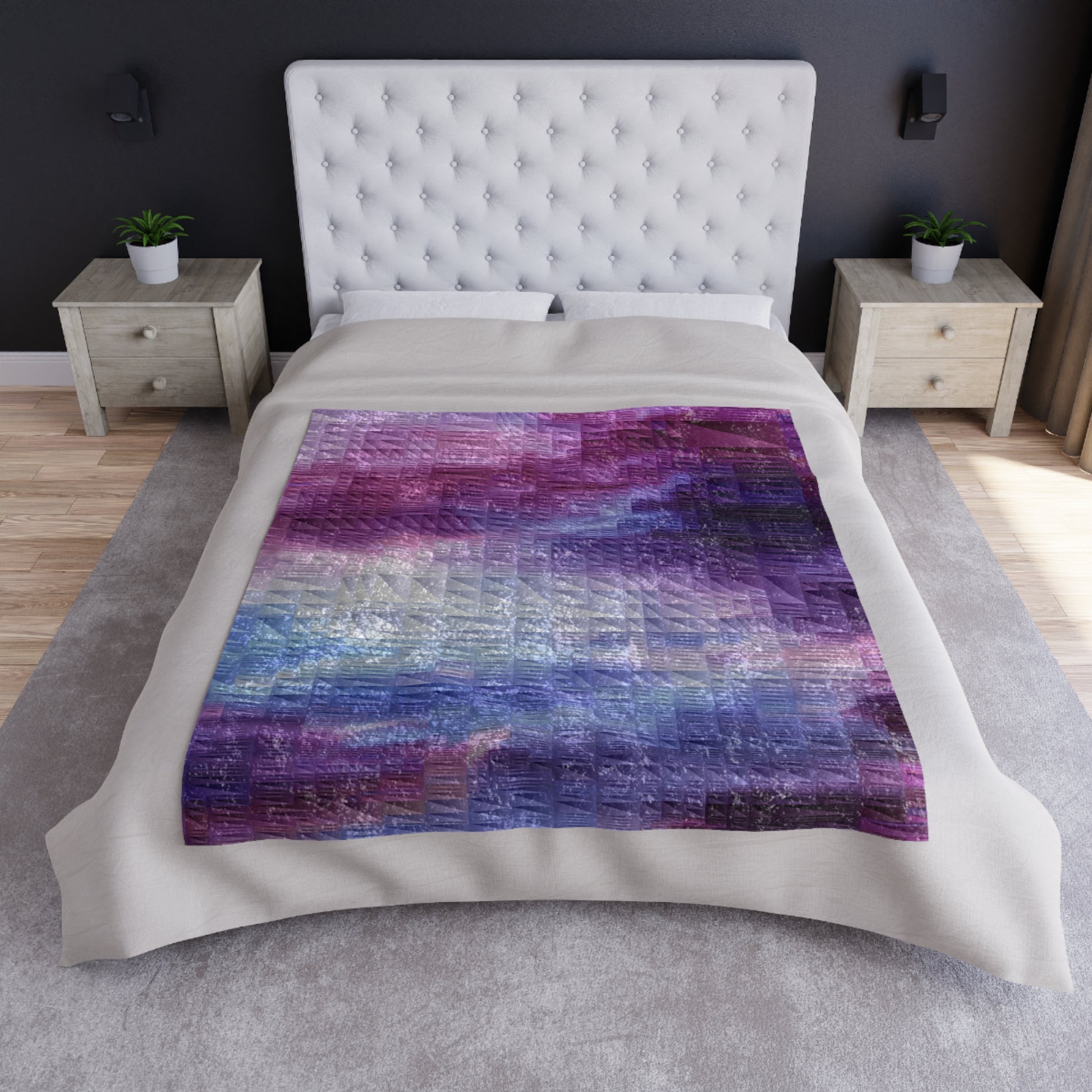 Spectrum    Crushed Velvet Blanket (8542013718847)