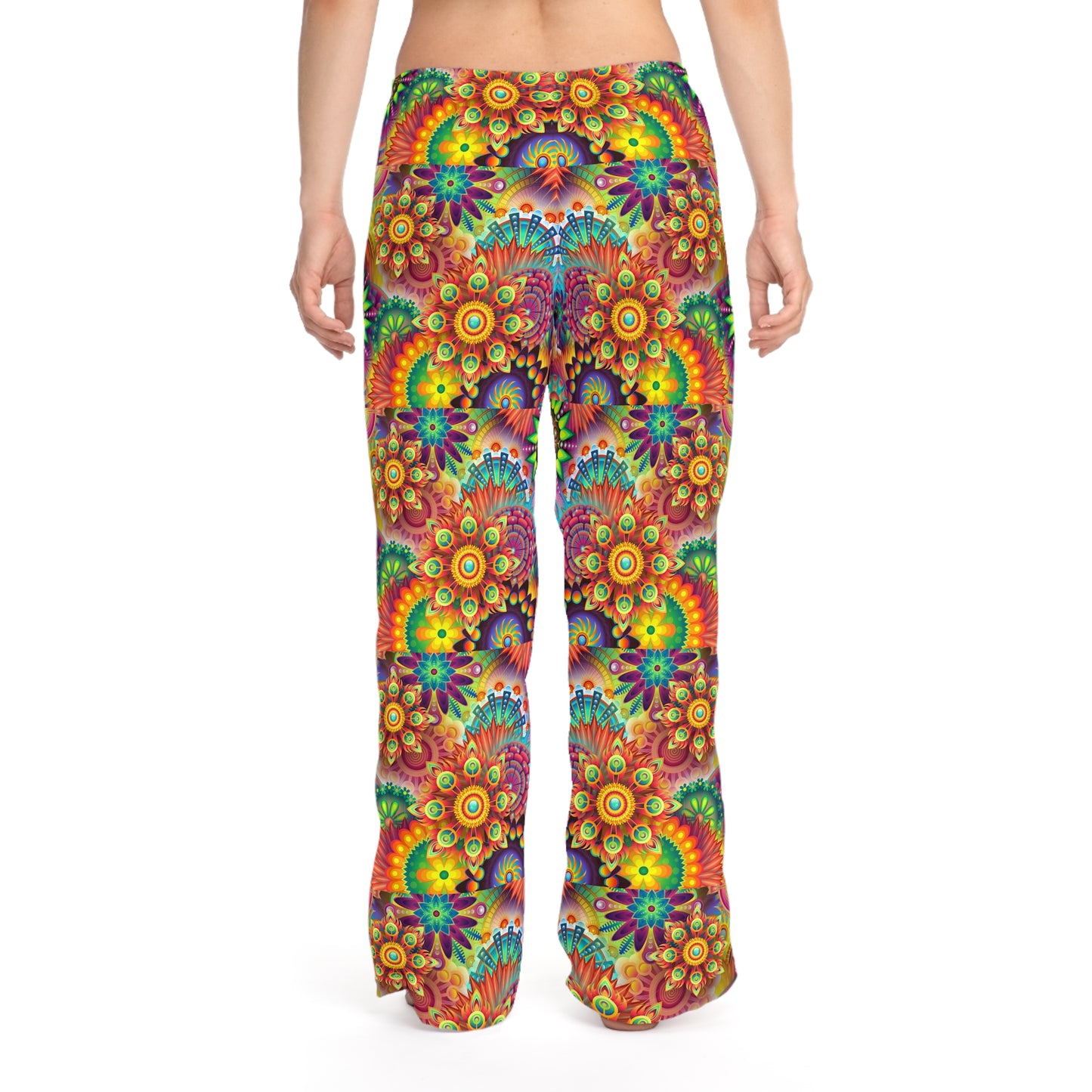 Color Burst    Women's Pajama Pants (AOP) (8543846138175)