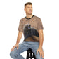 Bear   Men's Polyester Tee (AOP) (8562396627263)