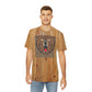 Bear and wood   Men's Polyester Tee (AOP) (8545407205695)